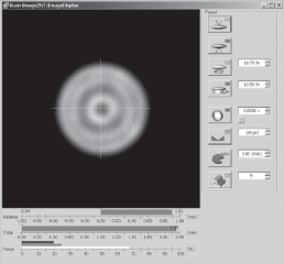 Computer analysis of center testing